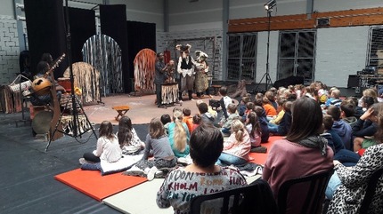 Spectacle Pinocchio le Kikirga pour les deux écoles de la Commune (23/9/22)